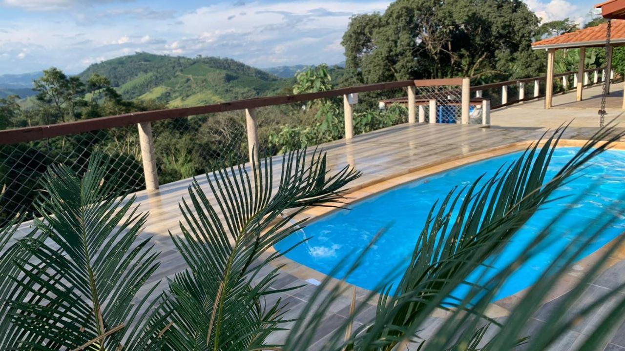 Chacara Recanto Das Pedras Para 8 Pessoas Serra Negra  Exteriör bild