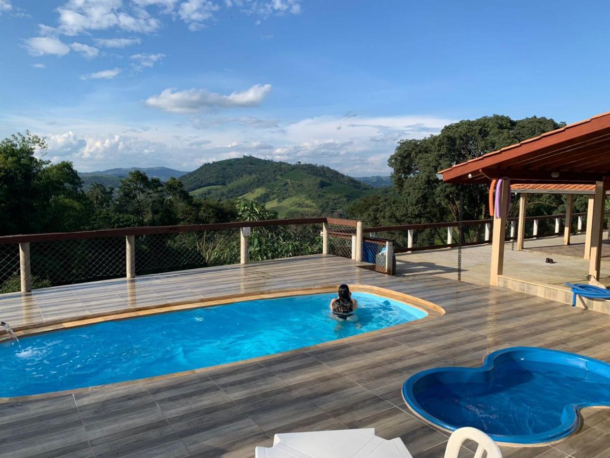 Chacara Recanto Das Pedras Para 8 Pessoas Serra Negra  Exteriör bild